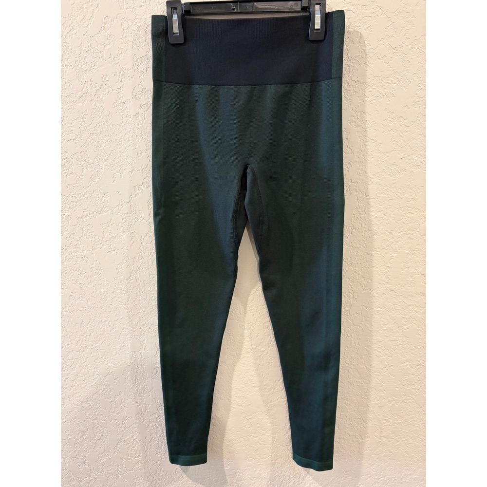 Outdoor Voices Seamless High Rise Leggings Forest Green Black Small